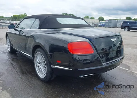 2012 Bentley Continental Gtc из США, поврежденный, VIN SCBGR3ZA7CC076290